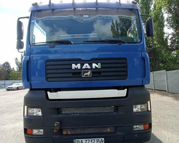 Синий МАН ТГА, объемом двигателя 12.5 л и пробегом 1 тыс. км за 18000 $, фото 4 на Automoto.ua