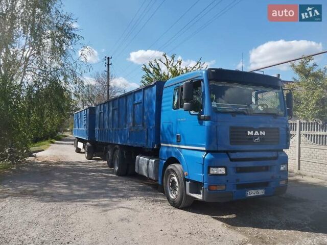 Синий МАН ТГА, объемом двигателя 11.97 л и пробегом 999 тыс. км за 18000 $, фото 1 на Automoto.ua