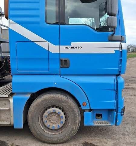 Синий МАН ТГА, объемом двигателя 12.82 л и пробегом 1 тыс. км за 16000 $, фото 1 на Automoto.ua