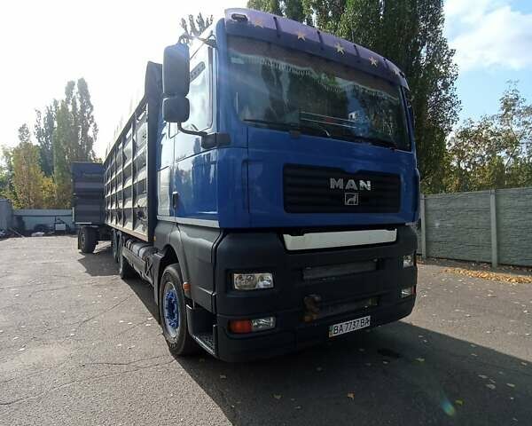 Синий МАН ТГА, объемом двигателя 12.5 л и пробегом 1 тыс. км за 18000 $, фото 1 на Automoto.ua