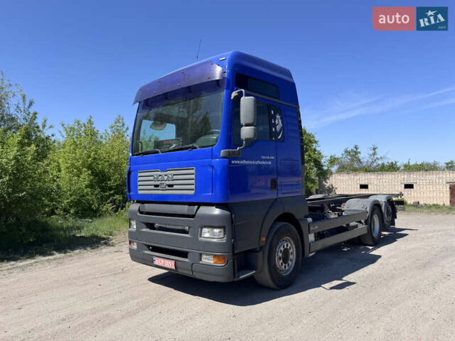 Синий МАН ТГА, объемом двигателя 10.5 л и пробегом 929 тыс. км за 17600 $, фото 43 на Automoto.ua