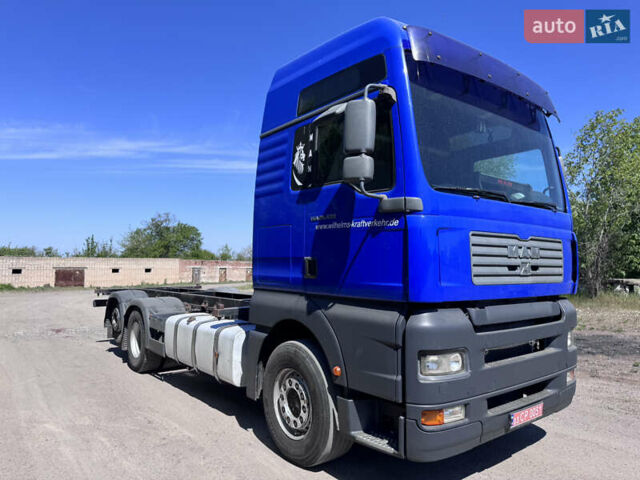 Синий МАН ТГА, объемом двигателя 10.5 л и пробегом 929 тыс. км за 17600 $, фото 19 на Automoto.ua