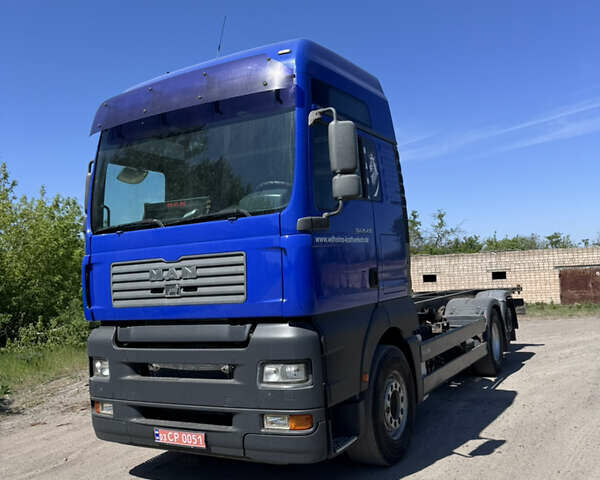 Синий МАН ТГА, объемом двигателя 10.5 л и пробегом 929 тыс. км за 17600 $, фото 40 на Automoto.ua