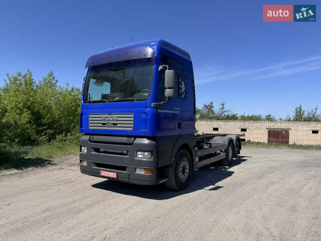 Синий МАН ТГА, объемом двигателя 10.5 л и пробегом 929 тыс. км за 17600 $, фото 42 на Automoto.ua