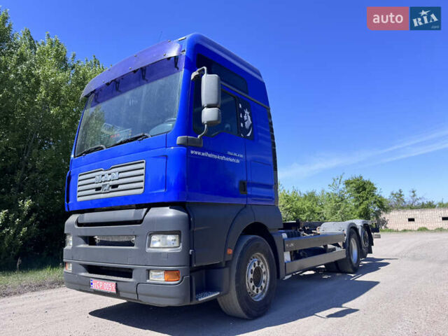 Синий МАН ТГА, объемом двигателя 10.5 л и пробегом 929 тыс. км за 17600 $, фото 16 на Automoto.ua