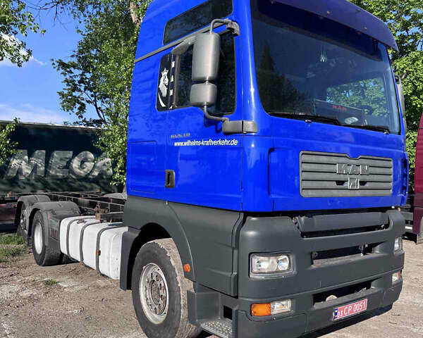 Синий МАН ТГА, объемом двигателя 10.5 л и пробегом 929 тыс. км за 17600 $, фото 67 на Automoto.ua