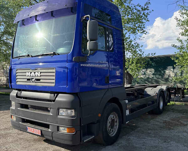 Синий МАН ТГА, объемом двигателя 10.5 л и пробегом 929 тыс. км за 17600 $, фото 68 на Automoto.ua