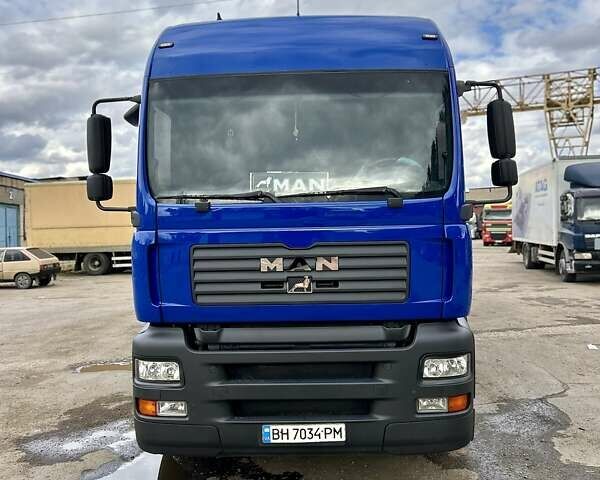 Синий МАН ТГА, объемом двигателя 0 л и пробегом 900 тыс. км за 16500 $, фото 2 на Automoto.ua
