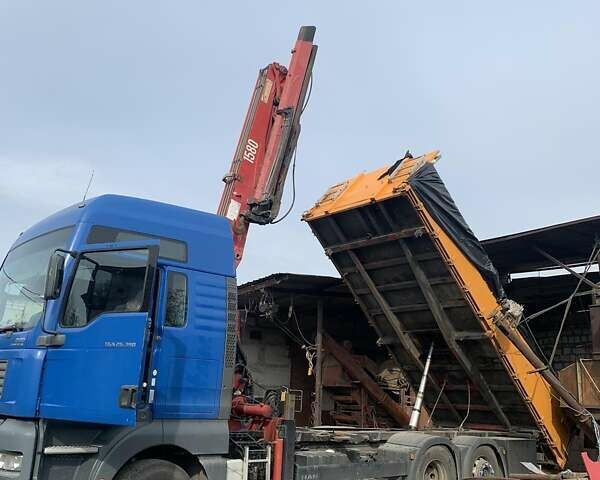 Синий МАН ТГА, объемом двигателя 10.5 л и пробегом 489 тыс. км за 35000 $, фото 6 на Automoto.ua