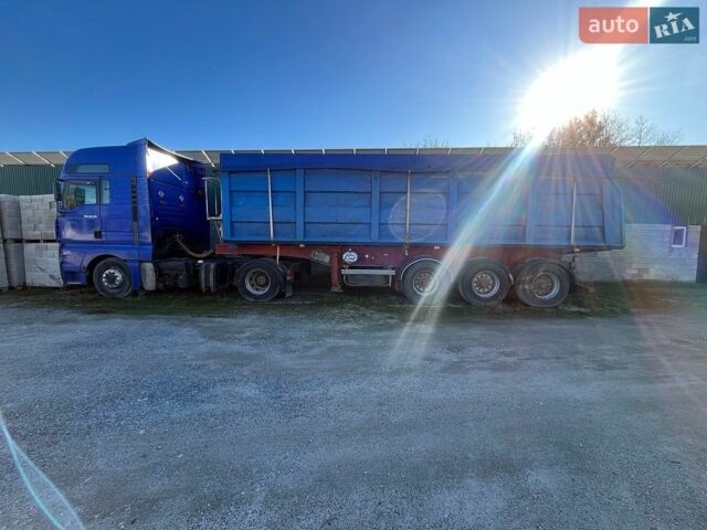 Синий МАН ТГА, объемом двигателя 10.52 л и пробегом 1000 тыс. км за 18000 $, фото 7 на Automoto.ua