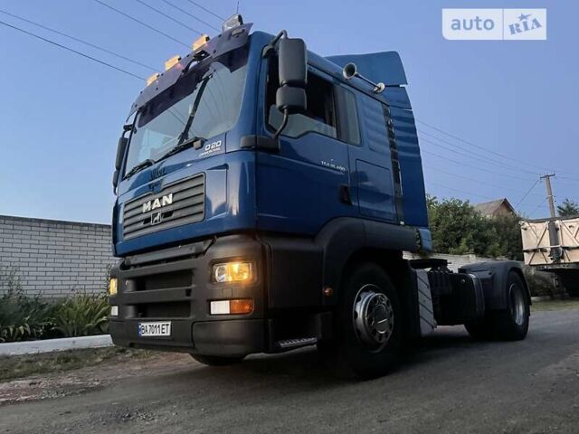 Синий МАН ТГА, объемом двигателя 10.52 л и пробегом 1 тыс. км за 12500 $, фото 1 на Automoto.ua