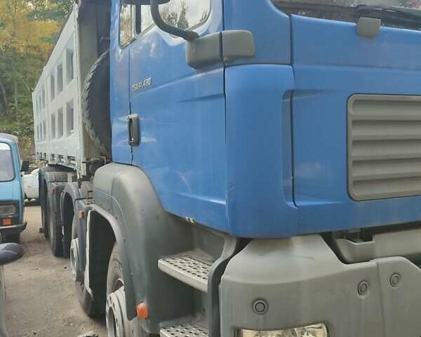 Синий МАН ТГА, объемом двигателя 10.5 л и пробегом 370 тыс. км за 48000 $, фото 2 на Automoto.ua