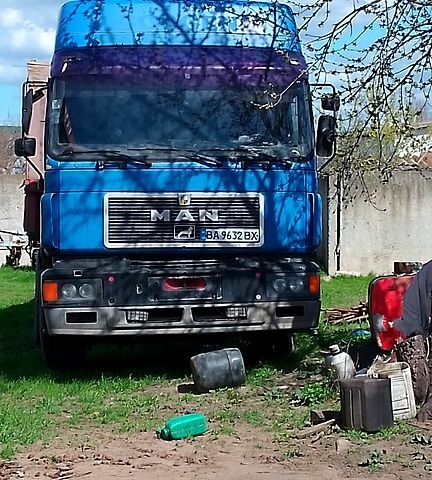 Синій МАН TGA, об'ємом двигуна 12 л та пробігом 800 тис. км за 6500 $, фото 1 на Automoto.ua