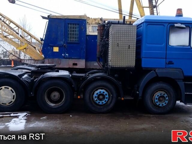 Синий МАН ТГА, объемом двигателя 12.8 л и пробегом 1500 тыс. км за 22000 $, фото 1 на Automoto.ua
