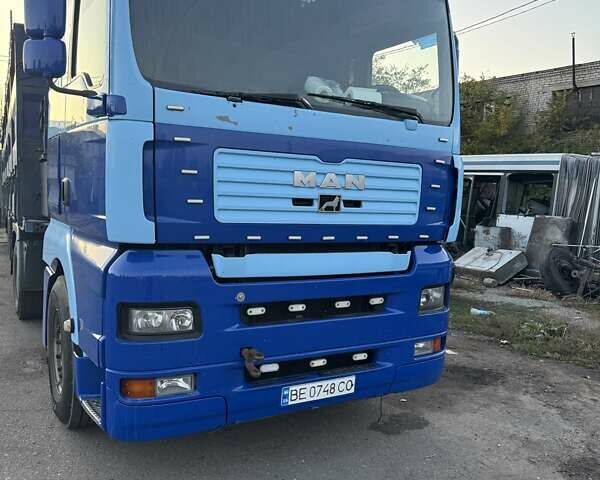 МАН ТГА 2004 в Николаеве на Automoto.ua Синий МАН ТГА, объемом двигателя 10.5 л и пробегом 1000 тыс. км за 7499 $, фото 1 на Automoto.ua