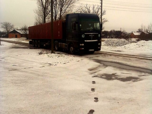 Синий МАН ТГА, объемом двигателя 12 л и пробегом 980 тыс. км за 9000 $, фото 1 на Automoto.ua