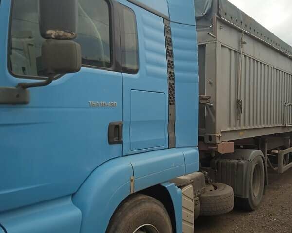 Синий МАН ТГА, объемом двигателя 10.52 л и пробегом 130 тыс. км за 12500 $, фото 3 на Automoto.ua
