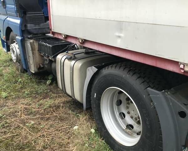 Синий МАН ТГА, объемом двигателя 10.5 л и пробегом 900 тыс. км за 9200 $, фото 2 на Automoto.ua