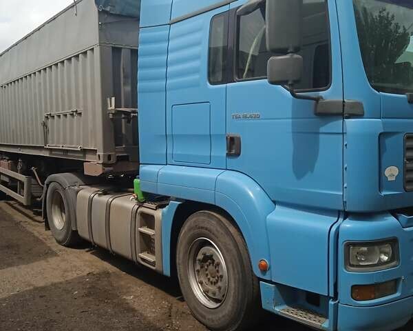 Синий МАН ТГА, объемом двигателя 10.52 л и пробегом 130 тыс. км за 12500 $, фото 2 на Automoto.ua