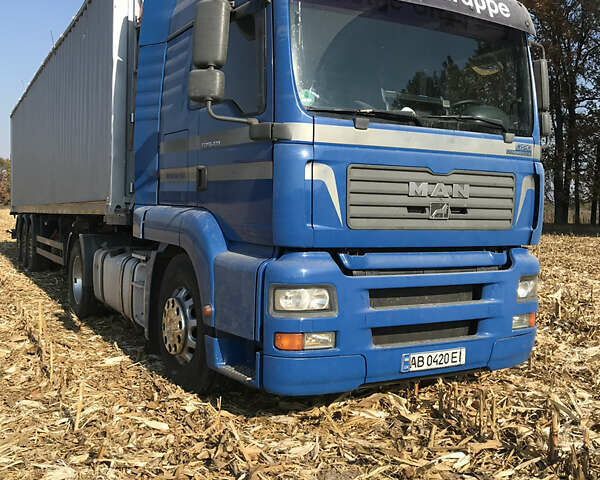 Синій МАН TGA, об'ємом двигуна 10.5 л та пробігом 208 тис. км за 14500 $, фото 6 на Automoto.ua