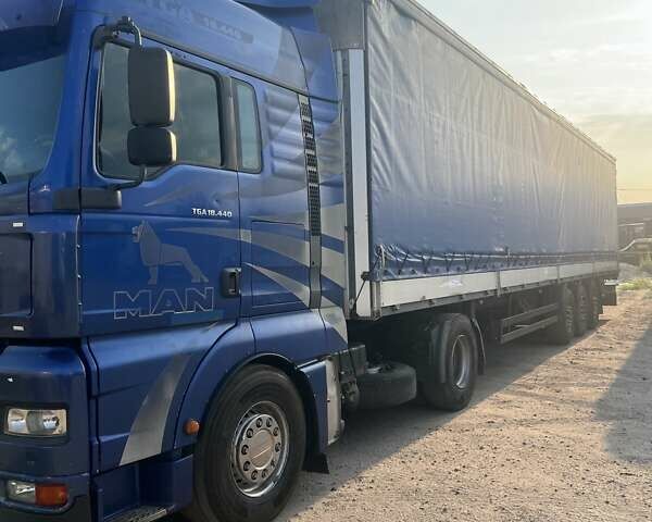 Синій МАН TGA, об'ємом двигуна 10.52 л та пробігом 2 тис. км за 8700 $, фото 14 на Automoto.ua