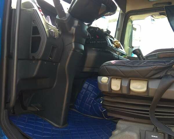 Синий МАН ТГА, объемом двигателя 10.5 л и пробегом 610 тыс. км за 16000 $, фото 4 на Automoto.ua