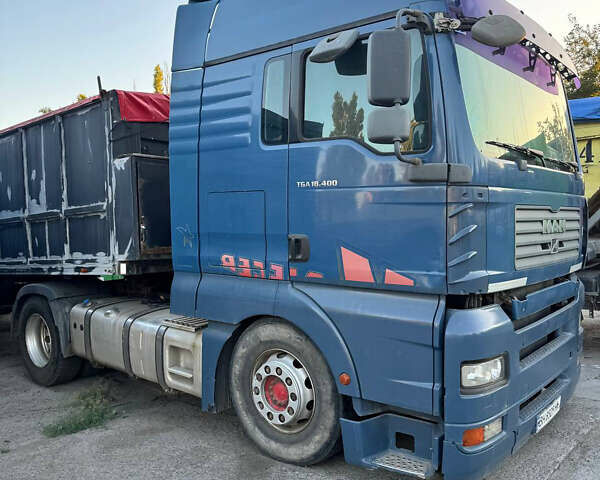Синий МАН ТГА, объемом двигателя 10.5 л и пробегом 1 тыс. км за 9500 $, фото 2 на Automoto.ua