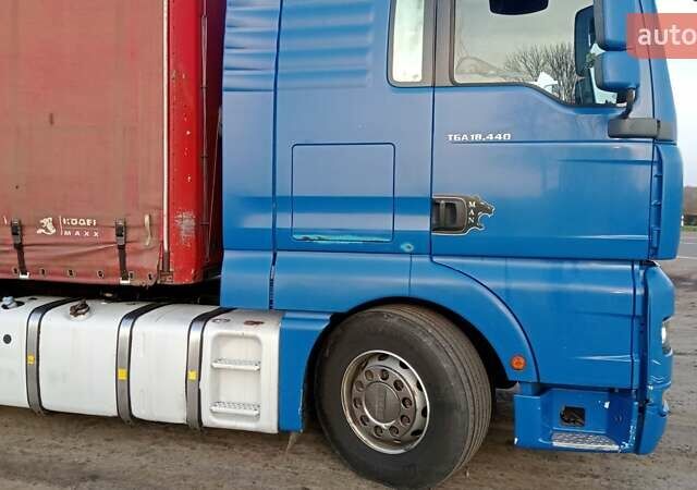 Синий МАН ТГА, объемом двигателя 10.5 л и пробегом 610 тыс. км за 16000 $, фото 10 на Automoto.ua
