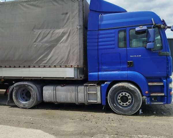 Синий МАН ТГА, объемом двигателя 10.5 л и пробегом 1 тыс. км за 7500 $, фото 1 на Automoto.ua