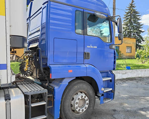 Синий МАН ТГА, объемом двигателя 12.82 л и пробегом 456 тыс. км за 16000 $, фото 7 на Automoto.ua