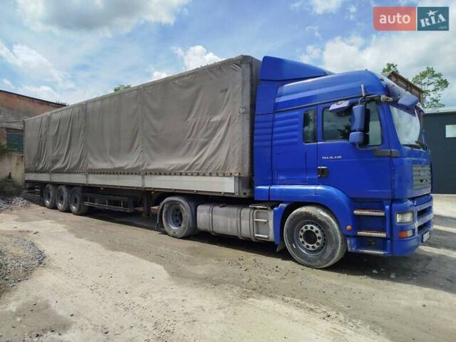 Синий МАН ТГА, объемом двигателя 10.5 л и пробегом 1 тыс. км за 7500 $, фото 3 на Automoto.ua