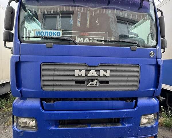 Синий МАН ТГА, объемом двигателя 12.82 л и пробегом 800 тыс. км за 8500 $, фото 7 на Automoto.ua