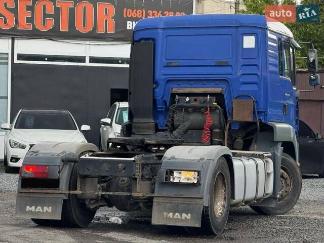 Синий МАН ТГА, объемом двигателя 10.52 л и пробегом 450 тыс. км за 8800 $, фото 8 на Automoto.ua