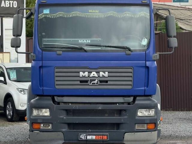 Синий МАН ТГА, объемом двигателя 10.52 л и пробегом 450 тыс. км за 8800 $, фото 2 на Automoto.ua