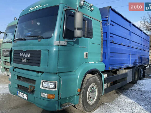 Зеленый МАН ТГА, объемом двигателя 12.82 л и пробегом 300 тыс. км за 21000 $, фото 1 на Automoto.ua