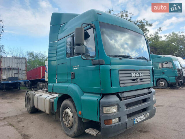 Зеленый МАН ТГА, объемом двигателя 0 л и пробегом 261 тыс. км за 6900 $, фото 2 на Automoto.ua