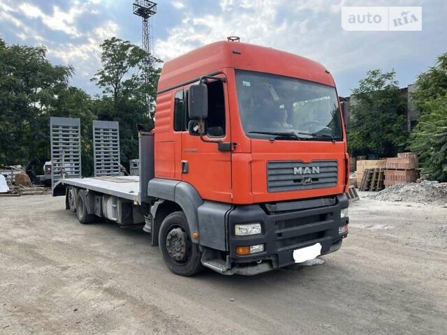 Оранжевый МАН ТГА, объемом двигателя 12 л и пробегом 320 тыс. км за 37500 $, фото 8 на Automoto.ua