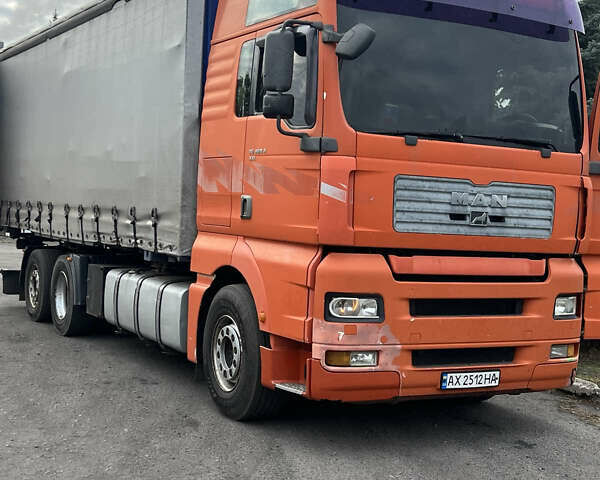 Помаранчевий МАН TGA, об'ємом двигуна 12.82 л та пробігом 160 тис. км за 12000 $, фото 2 на Automoto.ua