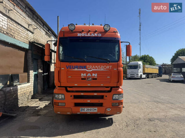 Оранжевый МАН ТГА, объемом двигателя 10.52 л и пробегом 1 тыс. км за 8500 $, фото 1 на Automoto.ua