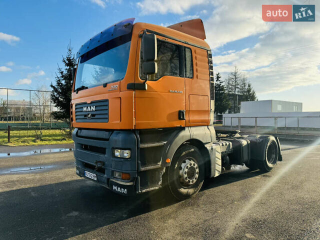 Помаранчевий МАН TGA, об'ємом двигуна 10.52 л та пробігом 916 тис. км за 7500 $, фото 1 на Automoto.ua