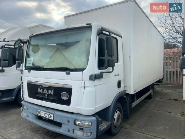 Белый МАН ТГЛ, объемом двигателя 4.58 л и пробегом 208 тыс. км за 21600 $, фото 2 на Automoto.ua