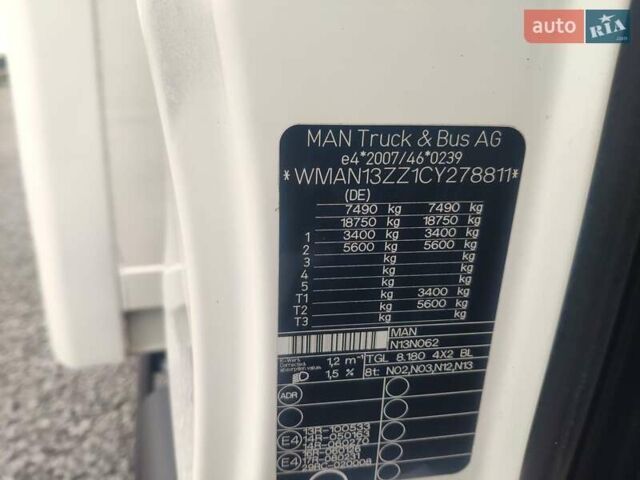 Білий МАН TGL, об'ємом двигуна 4.6 л та пробігом 465 тис. км за 24900 $, фото 22 на Automoto.ua