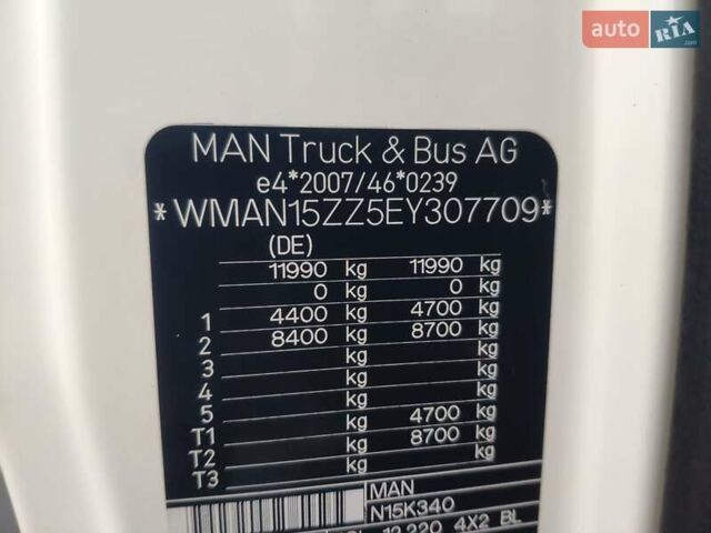 Білий МАН TGL, об'ємом двигуна 4.6 л та пробігом 470 тис. км за 32900 $, фото 8 на Automoto.ua