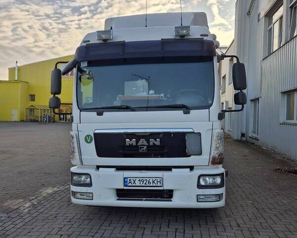 Белый МАН ТГЛ, объемом двигателя 6.87 л и пробегом 180 тыс. км за 29500 $, фото 4 на Automoto.ua