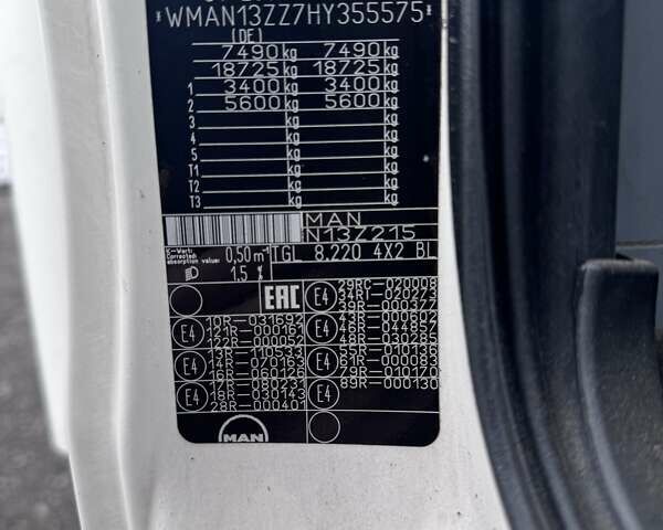 МАН ТГЛ, объемом двигателя 0 л и пробегом 252 тыс. км за 34000 $, фото 26 на Automoto.ua