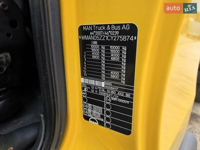 МАН TGL, об'ємом двигуна 0 л та пробігом 100 тис. км за 24900 $, фото 7 на Automoto.ua