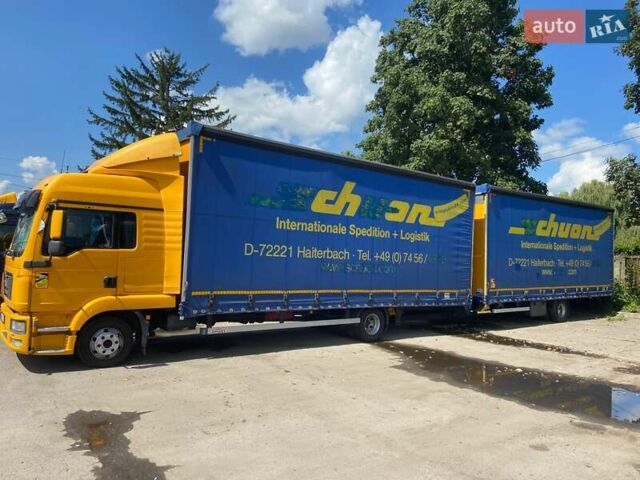 Желтый МАН ТГЛ, объемом двигателя 4.58 л и пробегом 910 тыс. км за 33000 $, фото 4 на Automoto.ua