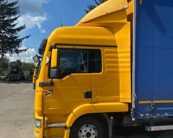 Желтый МАН ТГЛ, объемом двигателя 4.58 л и пробегом 910 тыс. км за 33000 $, фото 5 на Automoto.ua