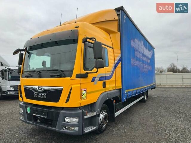 Желтый МАН ТГЛ, объемом двигателя 4.6 л и пробегом 816 тыс. км за 39900 $, фото 1 на Automoto.ua