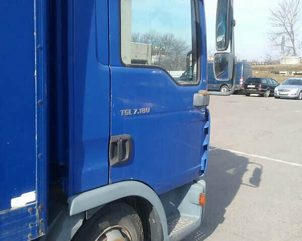 Синий МАН ТГЛ, объемом двигателя 4.58 л и пробегом 659 тыс. км за 14000 $, фото 3 на Automoto.ua